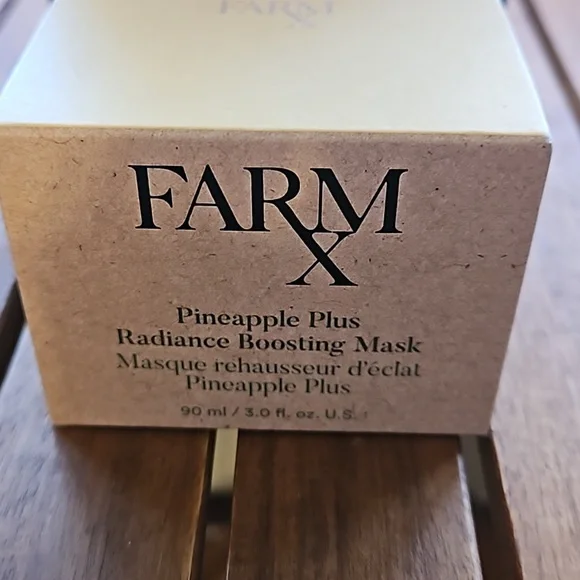 Farm X Vegan Pineapple Plus Brightening  Serum and Radiance Boosting Mask. NWT - Picture 2 of 6